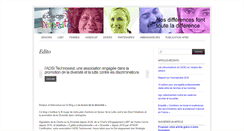 Desktop Screenshot of echos-diversite.com
